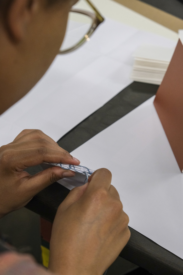 Atelier d&rsquo;initiation à la reliure, Bibliothèque de Genève, Genève