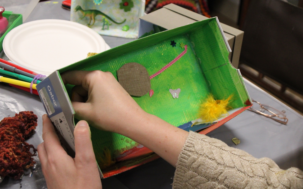 Atelier enfant – Diorama La Ressourcerie Créative Paris