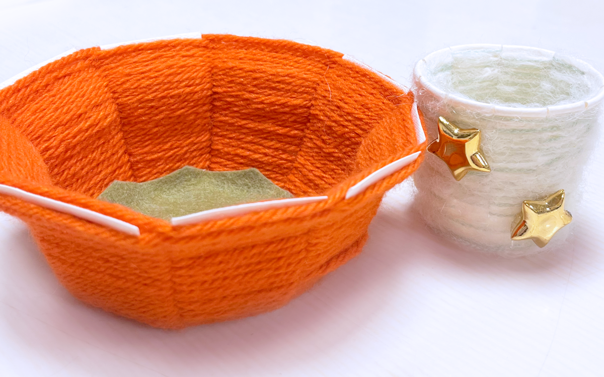 Atelier enfant – Tissage bol en laine La Ressourcerie Créative Paris