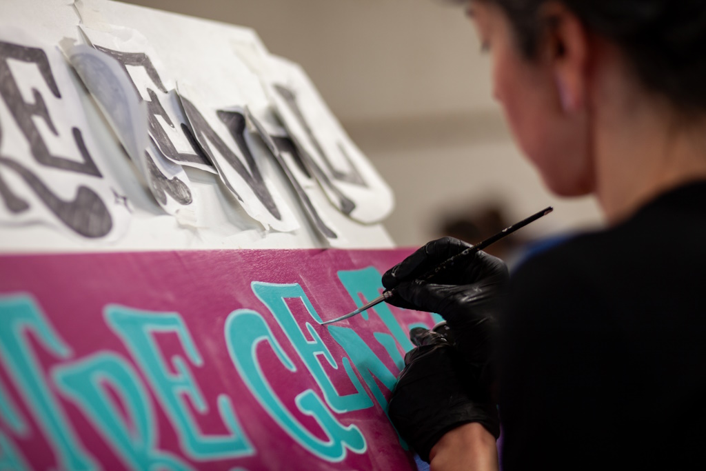 Atelier enfant/parent Initiation au lettrage Bureau d&rsquo;Information Touristique Bessines-sur-Gartempe