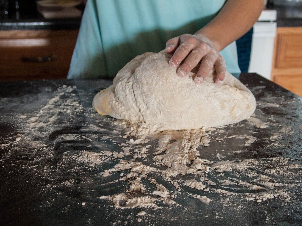 Atelier gâche Boulangerie Suzanne et Dupont Tourneville-sur-Mer