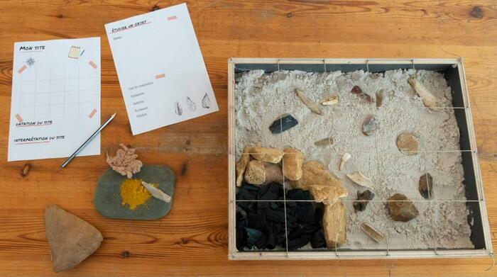 Atelier initiation à l'archéologie Chapelle de la Victoire