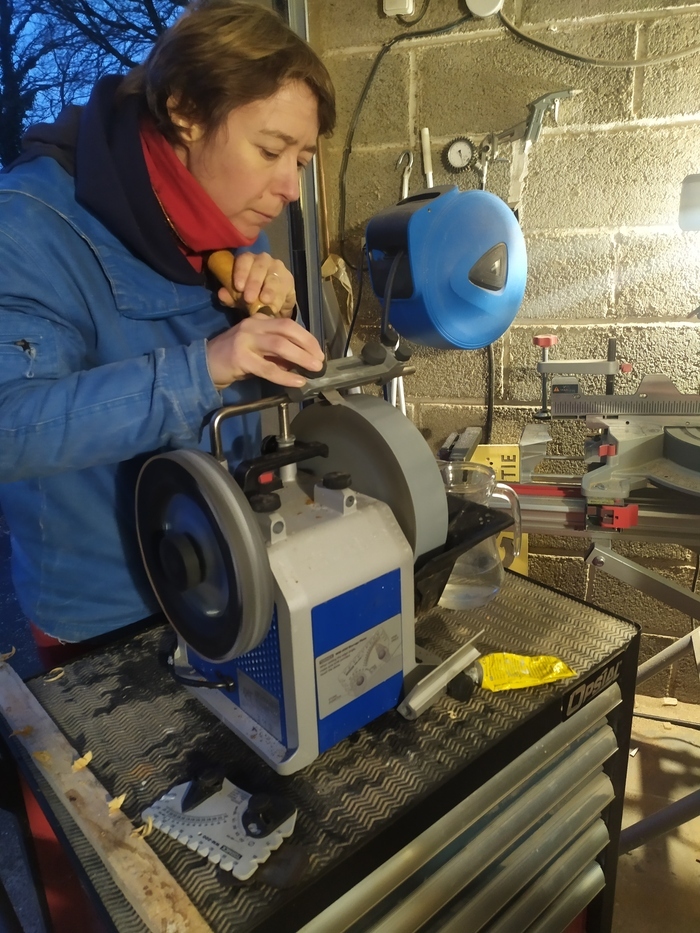 Atelier initiation affûtage, KAL – Konk Ar Lab, Concarneau