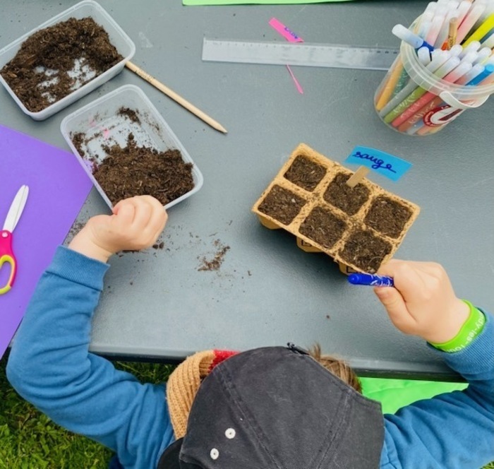 Atelier jardiniers en herbe, Château de Blandy, Blandy