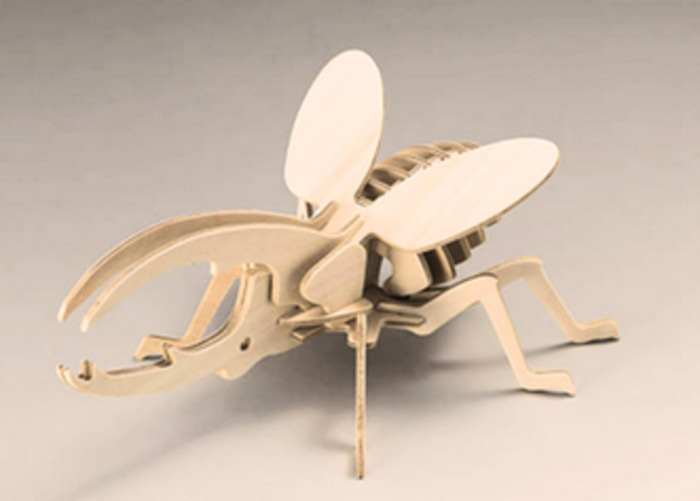 Atelier jeunesse – Initiation laser puzzle 3D – Drôles d&rsquo;insectes, KAL – Konk Ar Lab, Concarneau