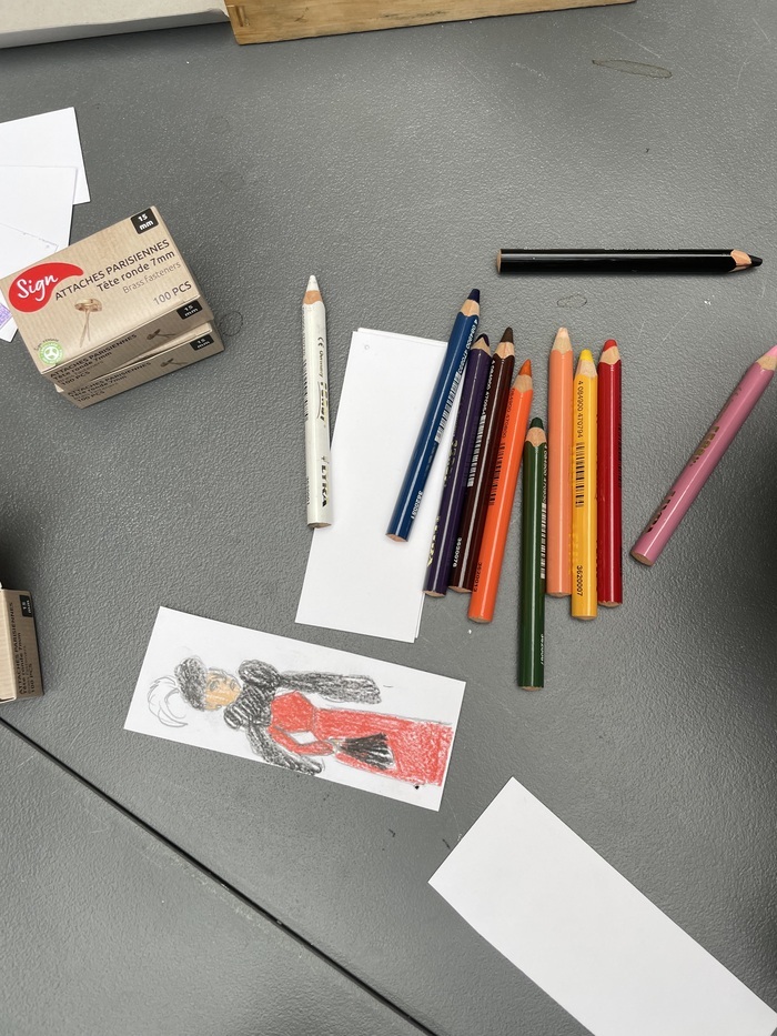 Atelier la fabrique minute « sous la pluie des petits pas », Musée des Beaux-arts, Rouen