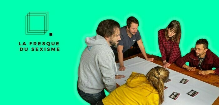 Atelier – La Fresque du sexisme, Coworking Rouen la Maison bleue, Rouen