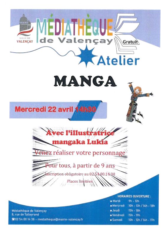 Atelier Manga  Valençay