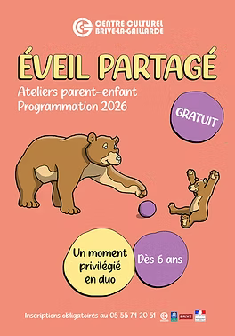 Atelier parent-enfant Yoga (Centre Culturel)  Brive-la-Gaillarde
