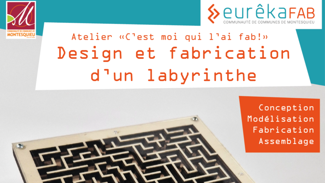 Atelier parents-enfants C’est moi qui l’ai Fab’ Fablab Martillac