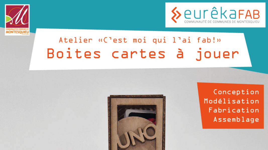 Atelier parents-enfants C’est moi qui l’ai Fab’ Fablab Martillac