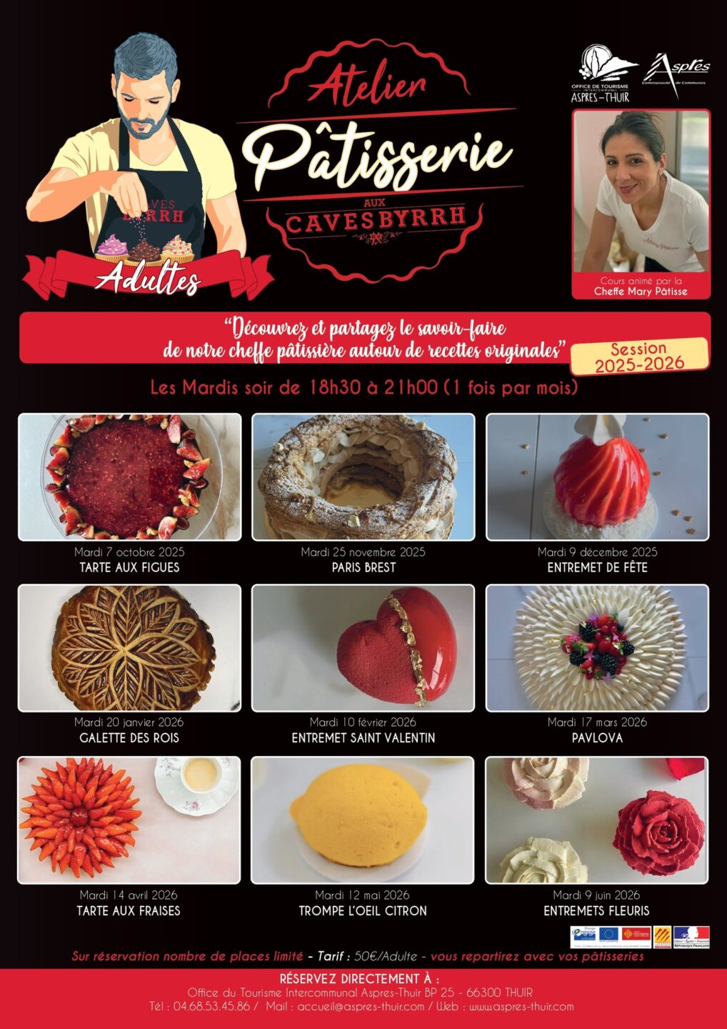 ATELIER PÂTISSERIE ADULTE 2025-2026  Thuir