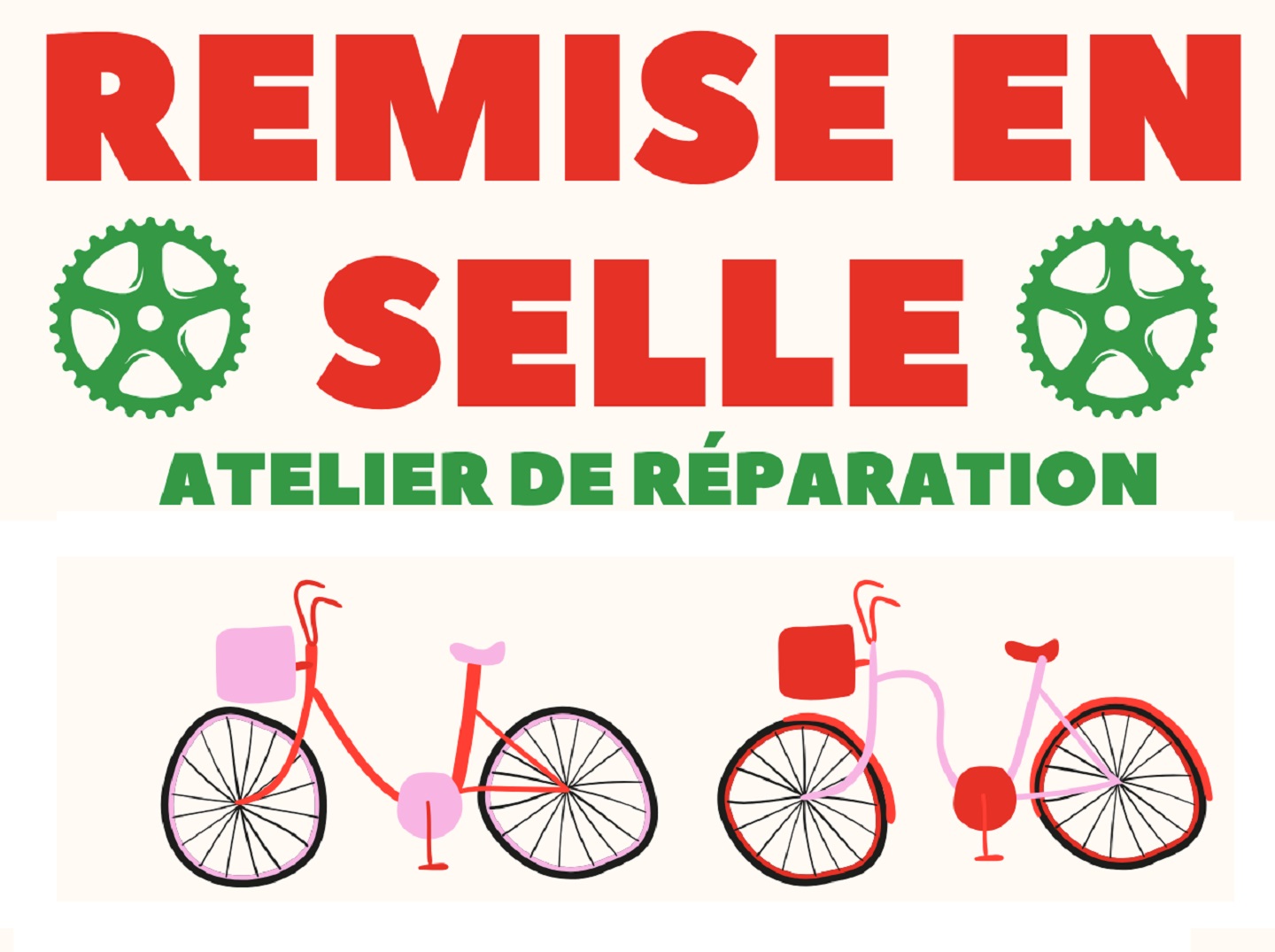 Atelier remise en selle Le Savoir Partagé Salies-de-Béarn