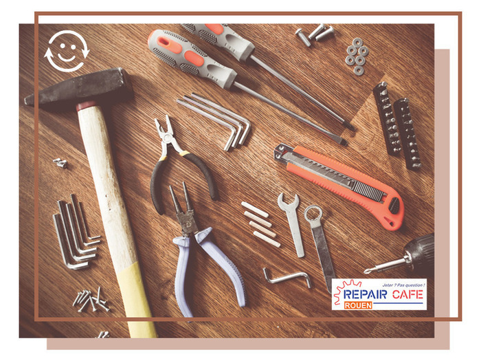 Atelier Repair Café, Pavillon des Transitions, Rouen