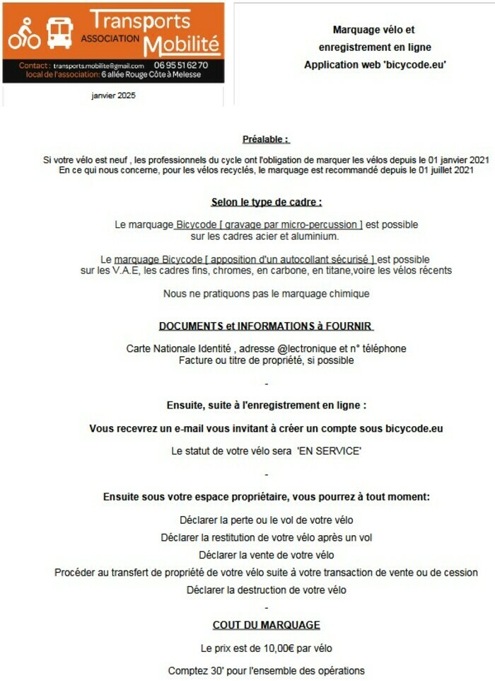 Atelier réparation, entretien et marquage vélos, Place de l’église de la Mézière, de 10 à 13 h, Place de l’Eglise de La Mézière, La Mézière