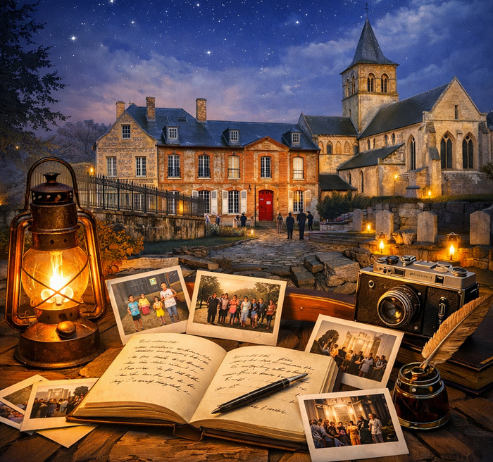 Atelier : souvenirs-souvenirs... Abbaye de Graville Le Havre