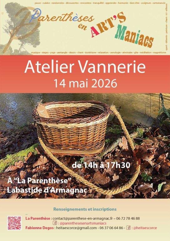 Atelier vannerie La Parenthèse Labastide-d&rsquo;Armagnac