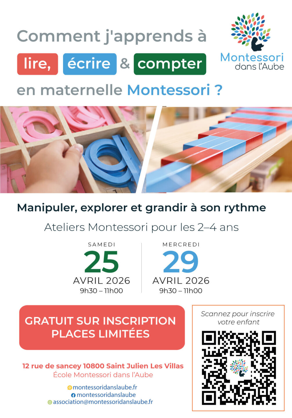 Ateliers Montessori  Saint-Julien-les-Villas