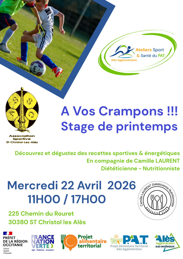 Ateliers Sport et Santé du PAT, Association Sportive St Christol Les Alès, Saint-Christol-lez-Alès
