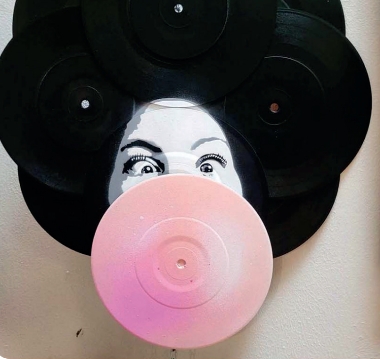 Ateliers street-art sur disques vinyles Chapelle des Cordeliers Parthenay 2026-07-31