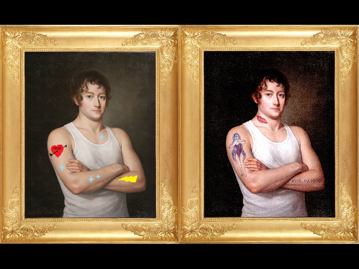 Au musée, tout ce qui est tatoué est à moué Musée Quesnel-Morinière Coutances