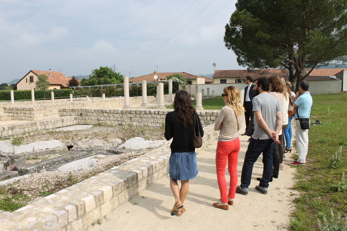 Au temps des Gallo-romains, le plaisir du bain : visite commentée, Jardin archéologique de la villa de Lamarque, Castelculier