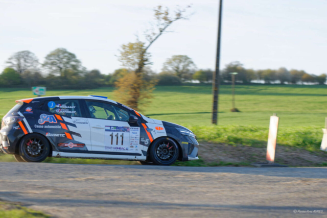 Anthony JAFFRELOT termine 21e du régional sur la Renault Clio 5 RS Line numéro 111 dans le groupe F RC5 et 1er en classe Rally5 avec le copilote Néo RIVALLANT