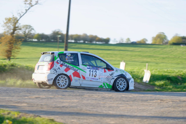 Manuel KISSOUN termine 5e du régional sur la Citroën C2 R2 Max numéro 113 dans le groupe F RC4 et 1er en classe R2 avec la copilote Émilie SALLEY