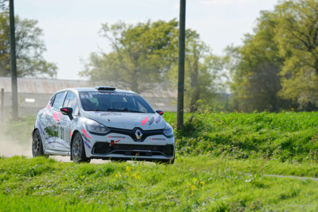 Olivier THOMAS termine 10e du rallye national sur la Renault Clio 4 RS numéro 31, dans le groupe FRC4 et 1er en classe R3 avec le copilote Olivier DELAIRE