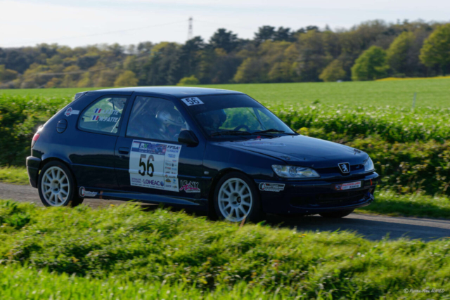 Anthony PATTE termine 19e du rallye national sur la Peugeot 306 S16 numéro 56, dans le groupe FRC4 et 1er en classe A7 avec le copilote William PATTE