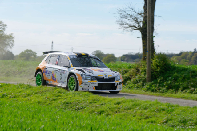 Le pilote Patrice ROBERT termine 3e sur la Skoda Fabia RS numéro 3
