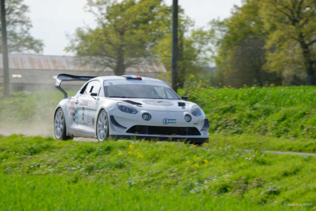 Le pilote Philippe TAFFONNEAU termine 2e sur la Alpine A110 Rallye GT+ numéro 9