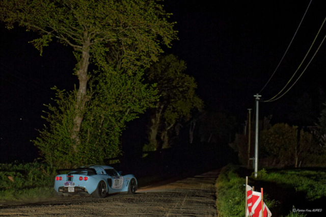 Laurent CORBINEAU 2e du rallye régional sur la Lotus Exige Cup 260 numéro 101 dans le groupe F RGT et 1er en classe GT10