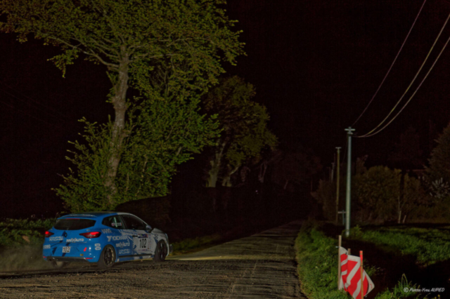 Thierry LANDAIS termine 1er sur la Renault Clio 5 RS Line numéro 102 dans le groupe F RC4 et 1er en classe Rally4