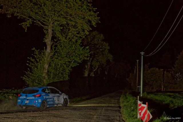 Thierry LANDAIS termine 1er sur la Renault Clio 5 RS Line numéro 102 dans le groupe F RC4 et 1er en classe Rally4