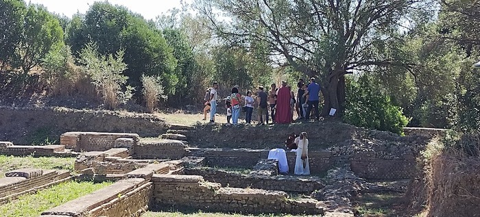 Aurea Hora – rituel au coucher du soleil dans la Rome antique, Villa Pulcherrima dell&rsquo;imperatore Traiano, Civitavecchia