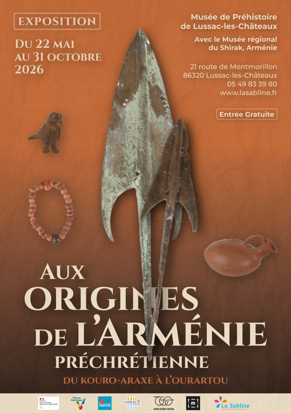 Aux origines de l&rsquo;Arménie préchrétienne du Kouro-Araxe à l&rsquo;Ourartou La Sabline Lussac-les-Châteaux