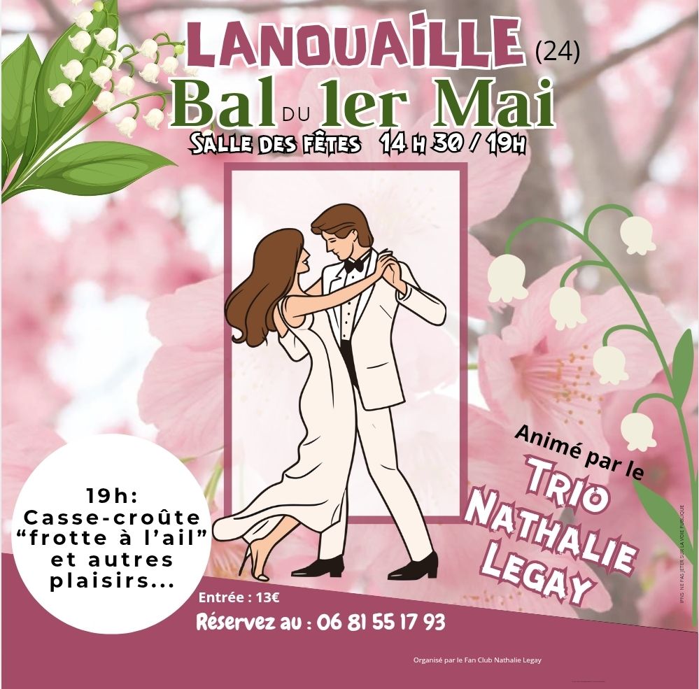 Bal avec le trio Nathalie Legay  Lanouaille