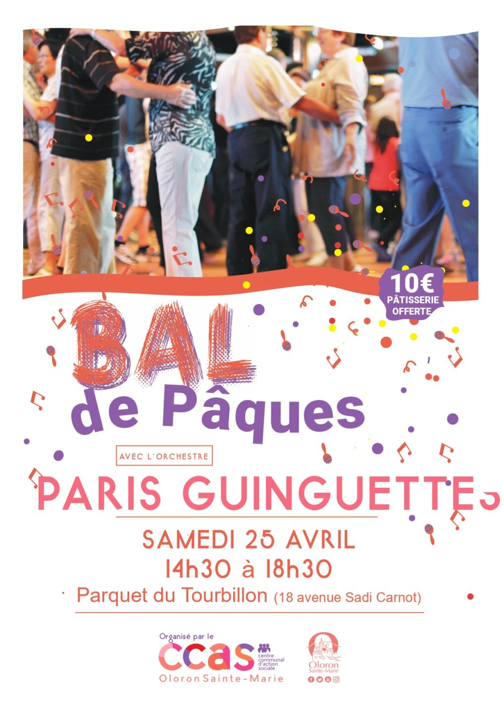 Bal de Pâques Parquet du Tourbillon Oloron-Sainte-Marie