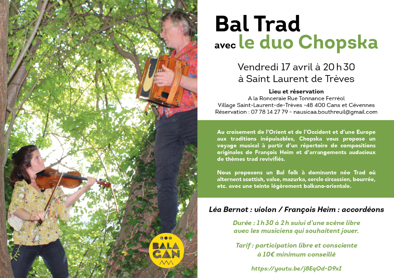 BAL TRAD  Cans et Cévennes