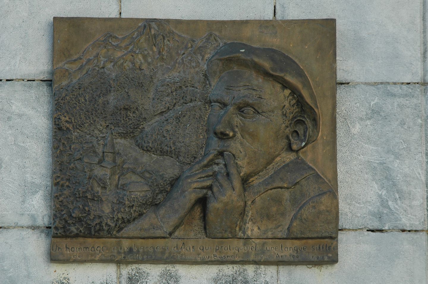 Balade commentée du village d'Aas Cimetière Eaux-Bonnes 2026-08-19