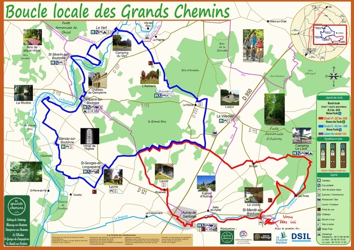 Balade Les grands Chemins, Aulnay de Saintonge, Aulnay