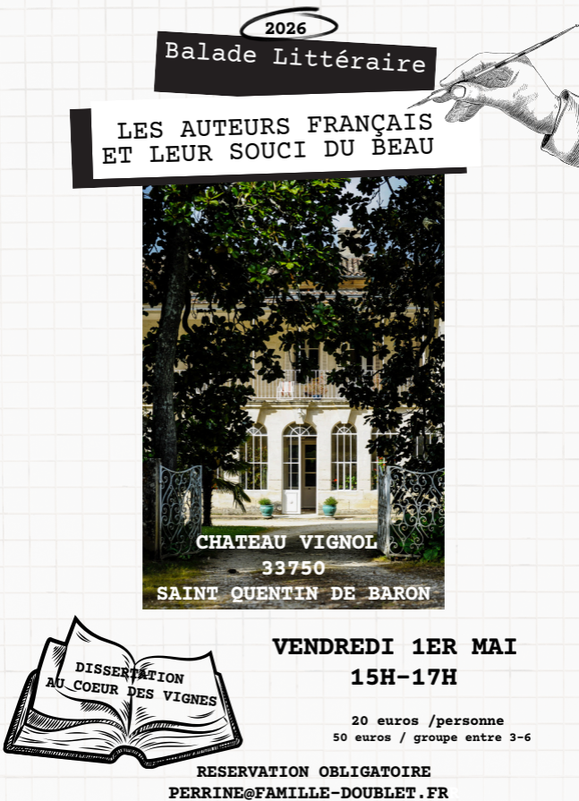 Balade Littéraire Saint-Quentin-de-Baron