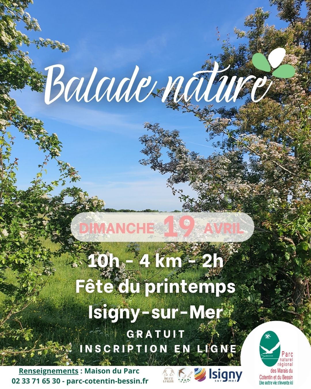 Balade nature  Isigny-sur-Mer