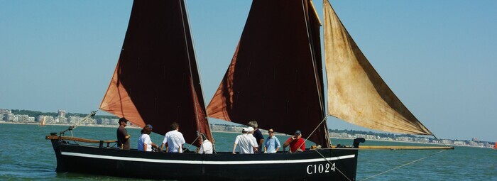 Balade nautique à bord de la Chaloupe Sardinière RDV face à la Creperie des Korrigans Le pouliguen