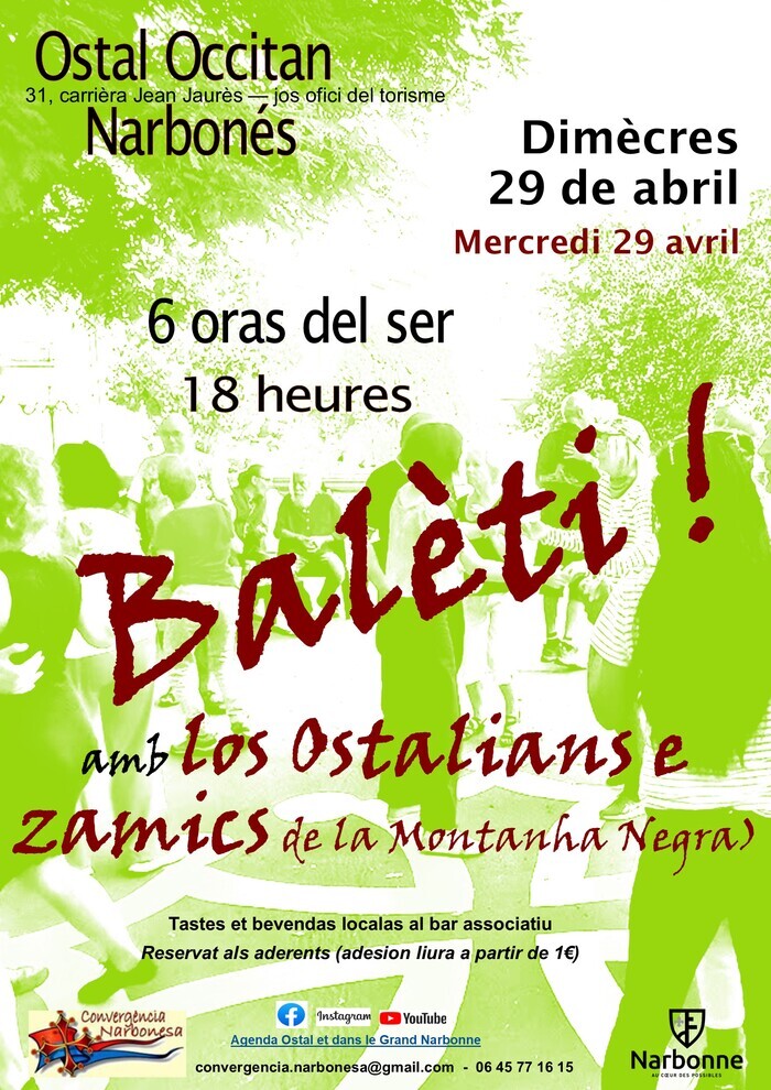 Balèti !, Ostal Occitan Narbonés, Narbonne