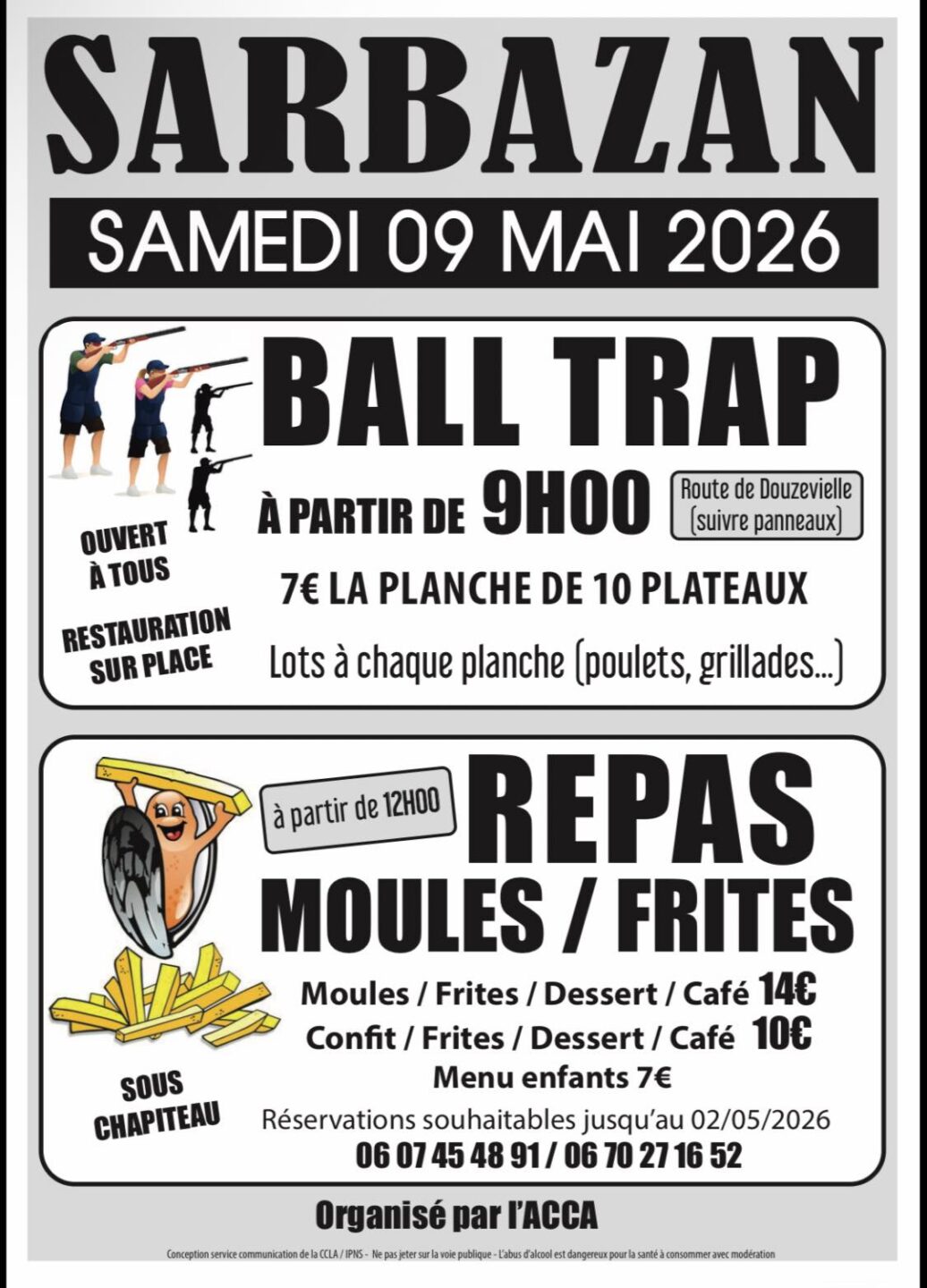 Ball-Trap Route de Douzevielle Sarbazan 2026-05-09