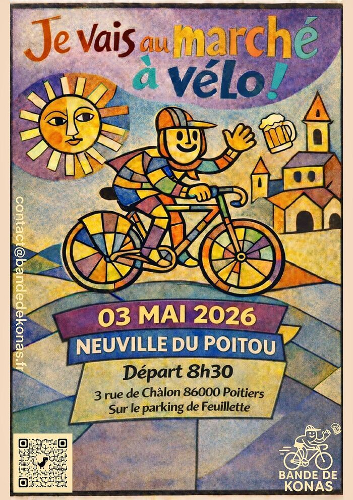 Ballade au marché, Feuillette, Saint-Léger-de-Montbrillais