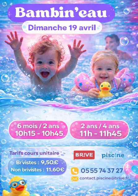Bambin’eau (Piscine Municipale) Brive-la-Gaillarde