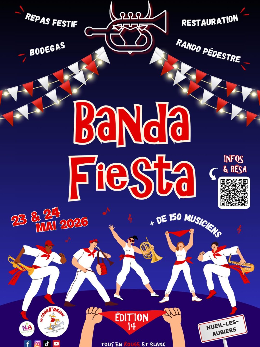 Banda Fiesta Espace Belle Arrivée Nueil-les-Aubiers